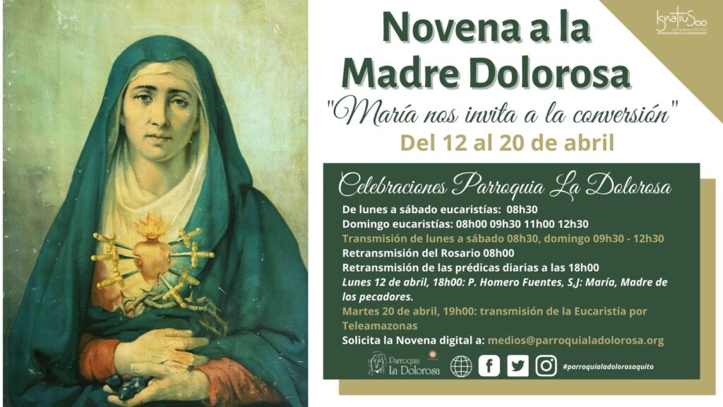 Novena A La Madre Dolorosa | Parroquia La Dolorosa